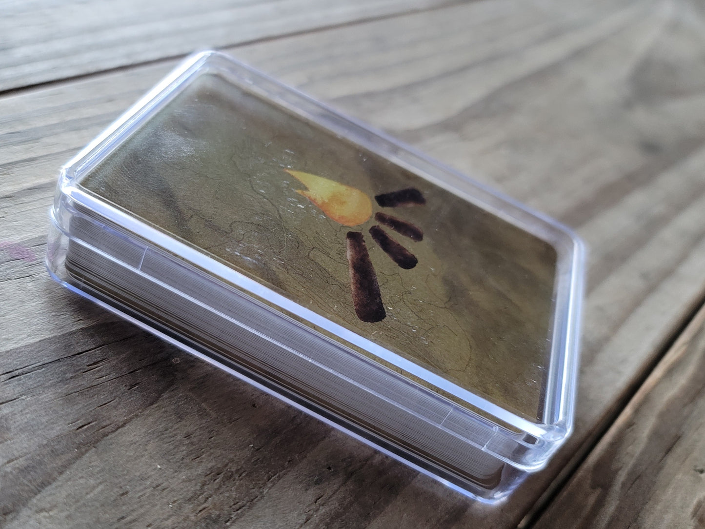 Waterproof Deck of Playing Cards in Hard Case