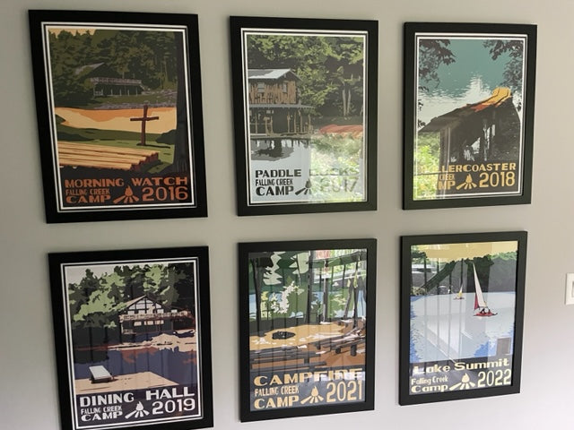 Poster - Annual Falling Creek Frameable Paper Posters, 18"x24" (USA)