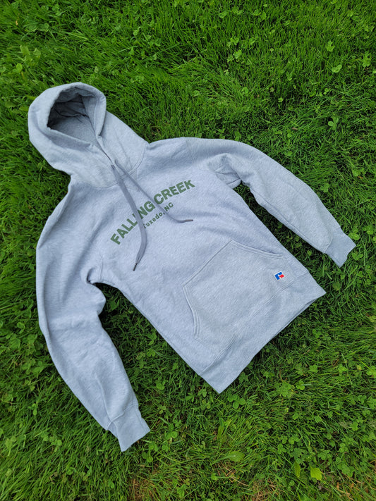 Hoodie - Grey Falling Creek Sweatshirt with Hood