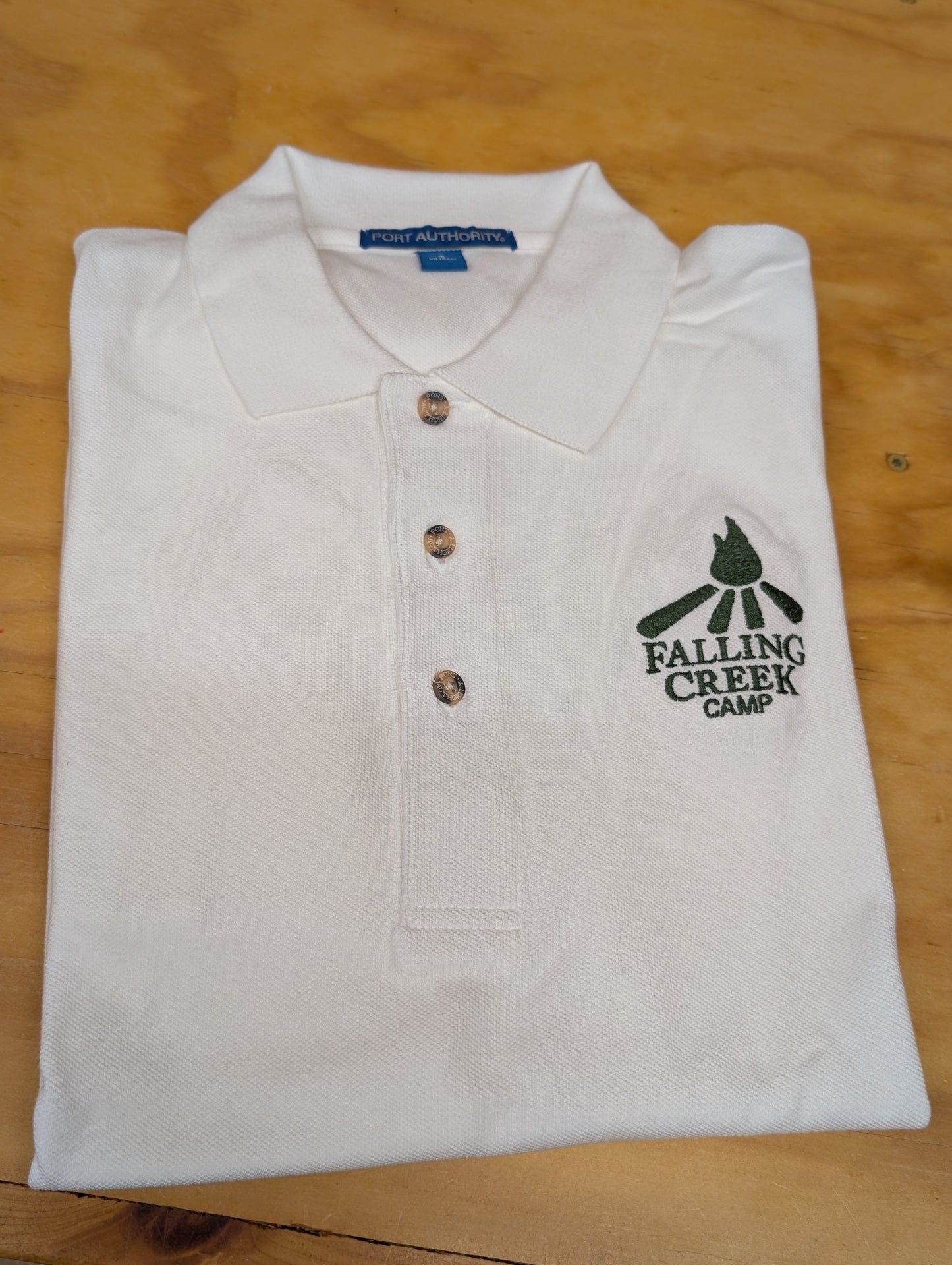 White Sunday Polo (Adult Sizes)