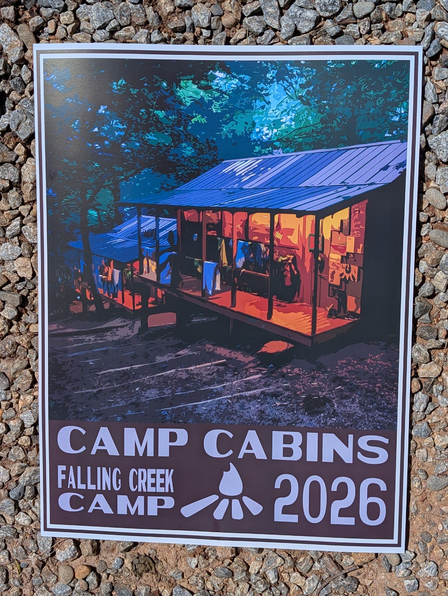 Poster - Annual Falling Creek Frameable Paper Posters, 18"x24" (USA)